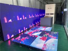 室内P3.91智能互动感应LED地砖屏