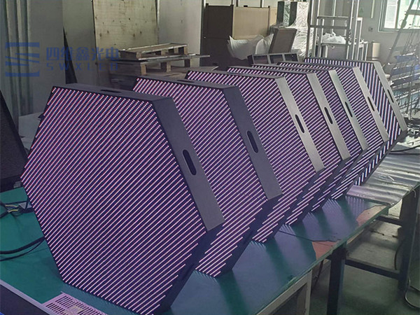 六边形LED显示屏